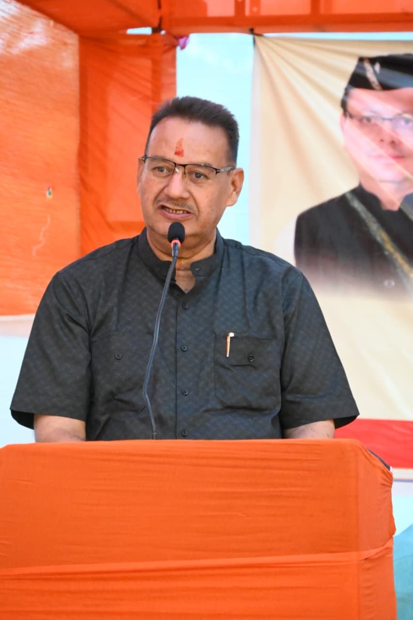 कैबिनेट मंत्री गणेश जोशी ने साकेत कॉलोनी को दी 905.80 लाख की सीवरेज योजना की सौगात