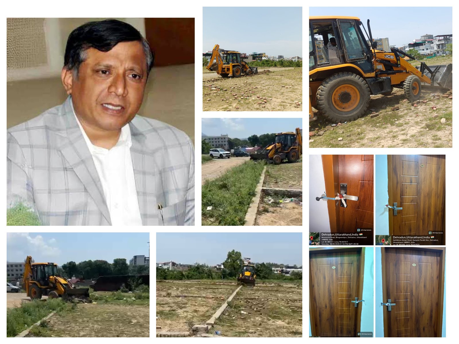 मसूरी देहरादून विकास प्राधिकरण के उपाध्यक्ष बंशीधर तिवारी के नेतृत्व में अवैध कॉलोनियों के खिलाफ अभियान रहेगा जारी
