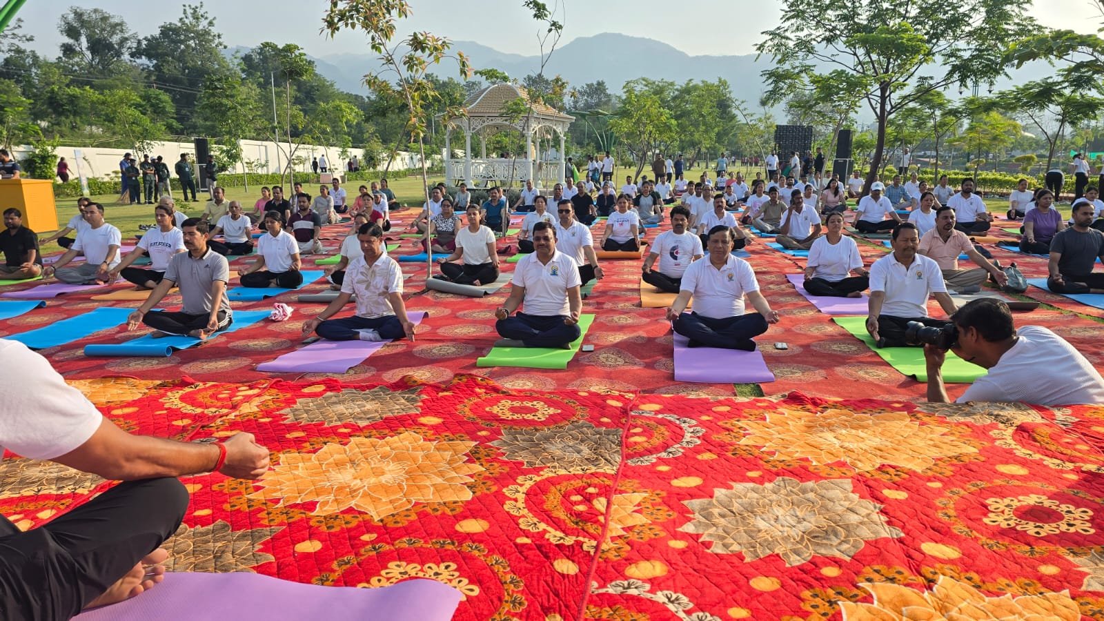एमडीडीए उपाध्यक्ष बंशीधर तिवारी की पहल, योग दिवस पर सिटी फॉरेस्ट पार्क से स्वस्थ जीवन का संदेश